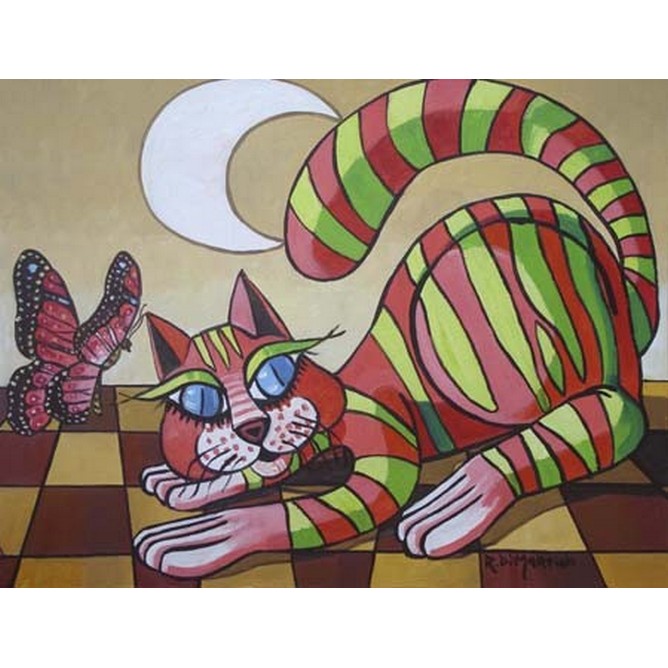 Il gatto e la farfalla
